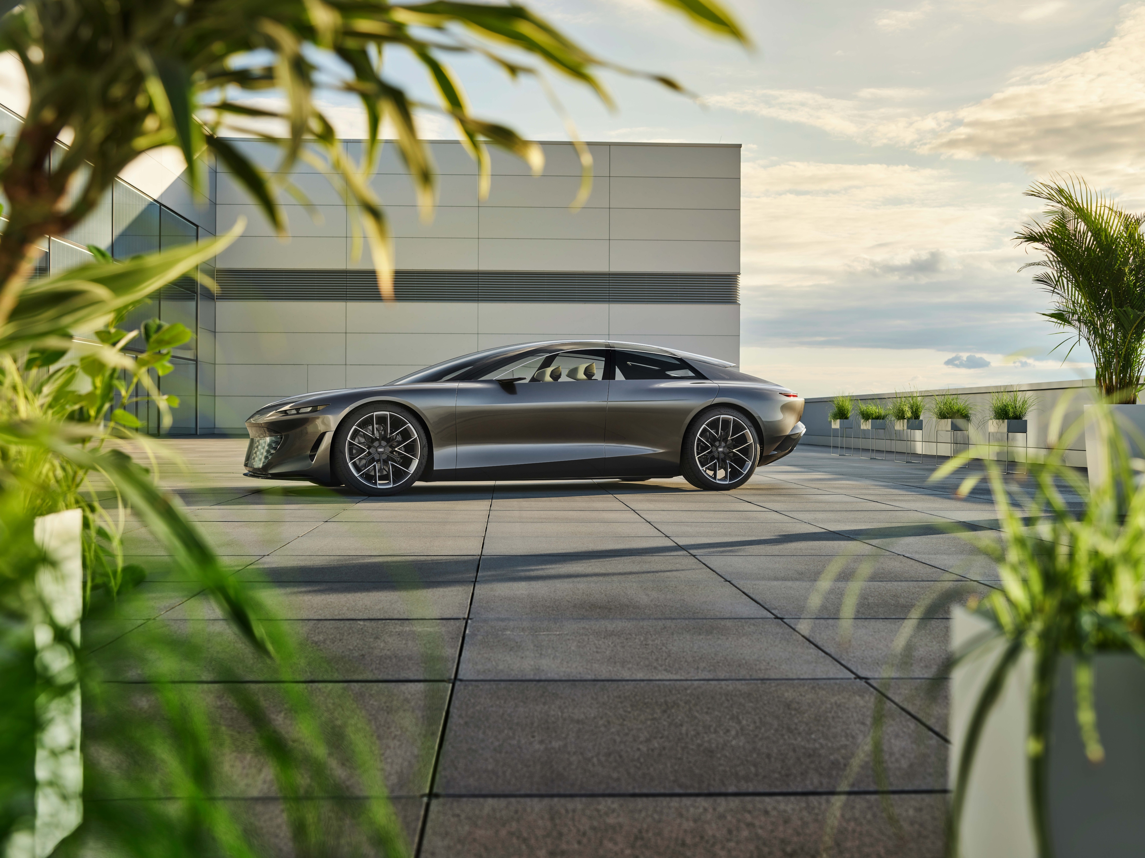 Vehicles Audi Grandsphere Concept HD Wallpaper | Background Image