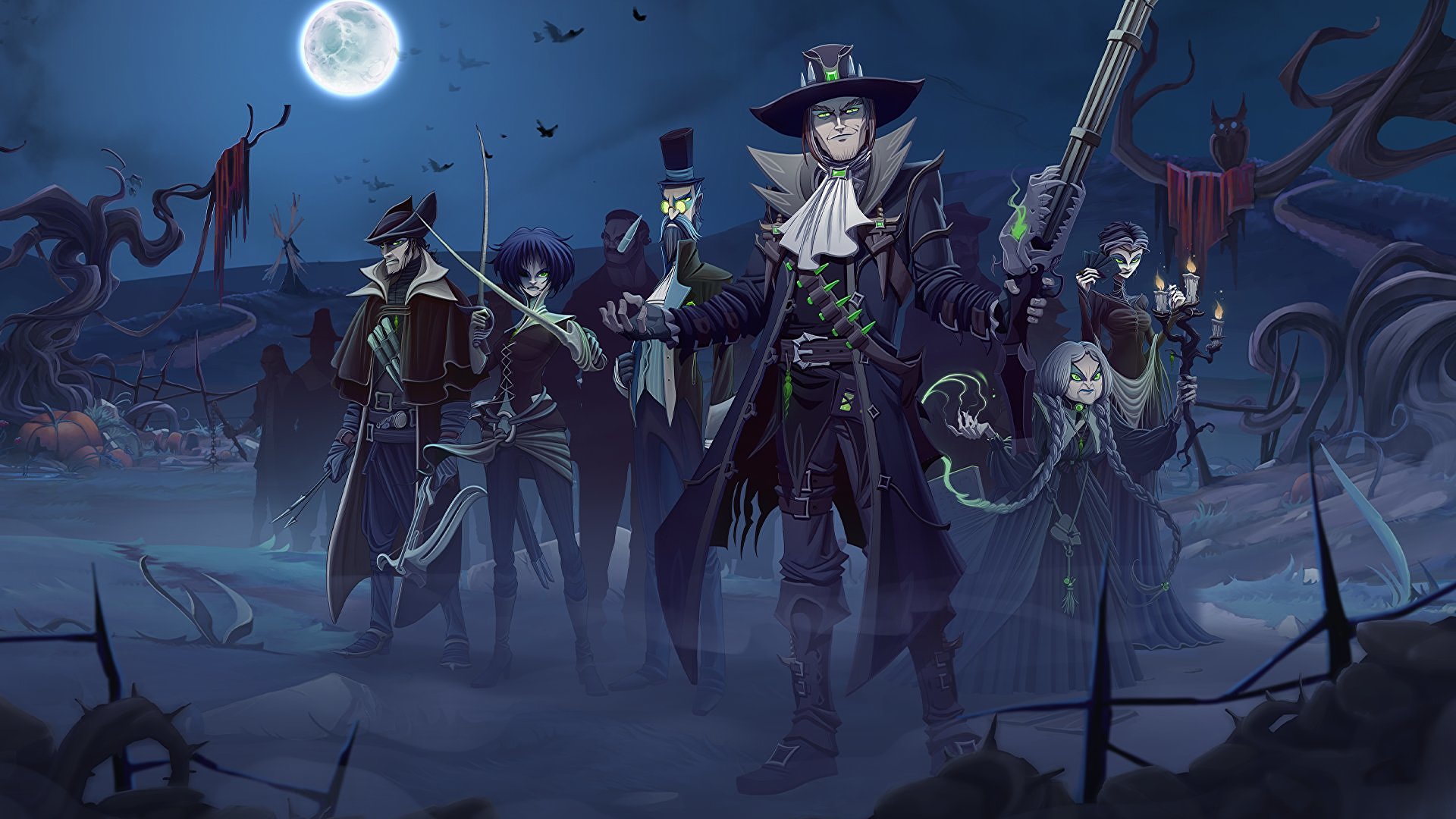 Video Game Rogue Lords HD Wallpaper | Background Image