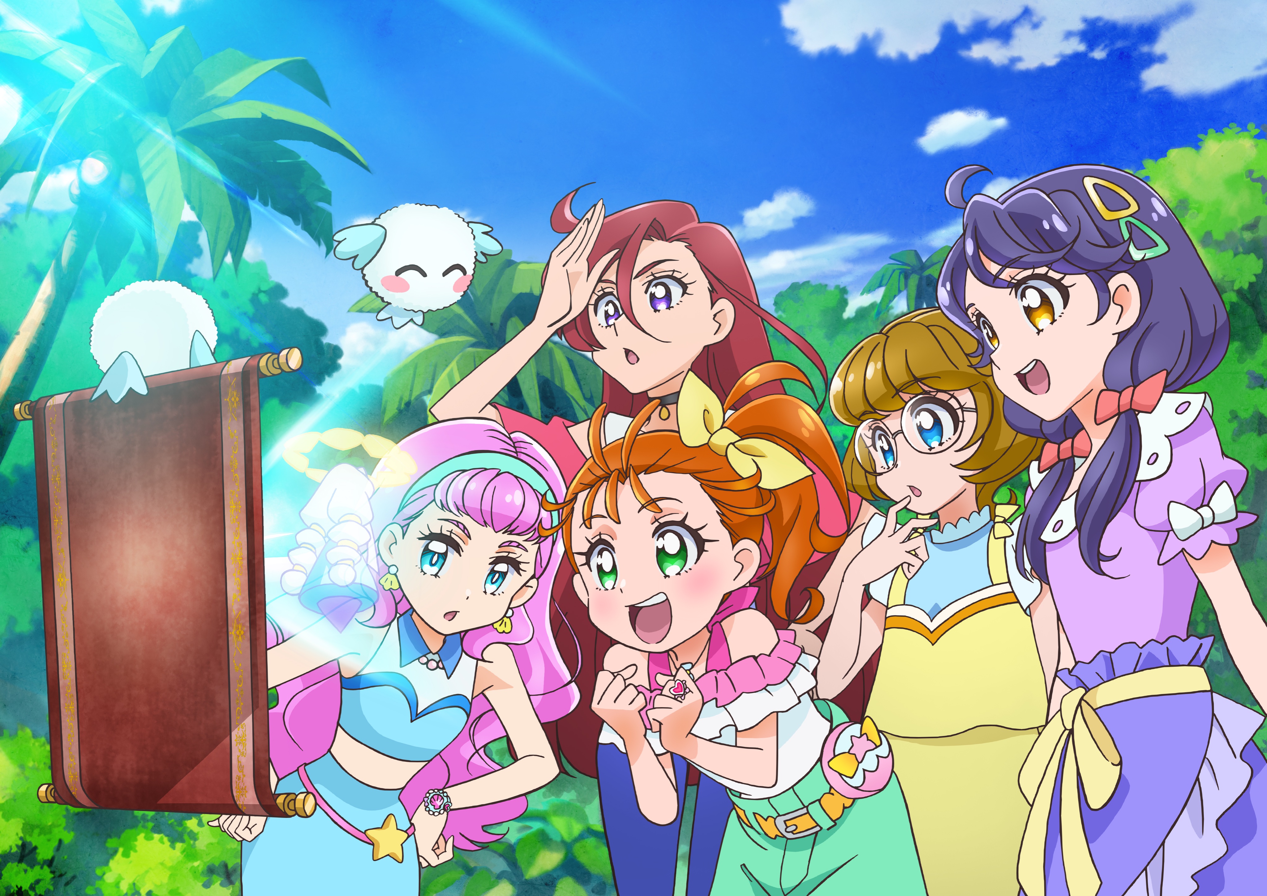 Anime Tropical-Rouge! Pretty Cure HD Wallpaper | Background Image