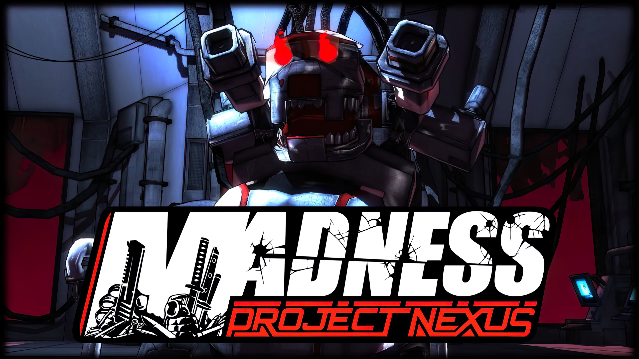 Download Madness Combat Background Red And Black Desktop