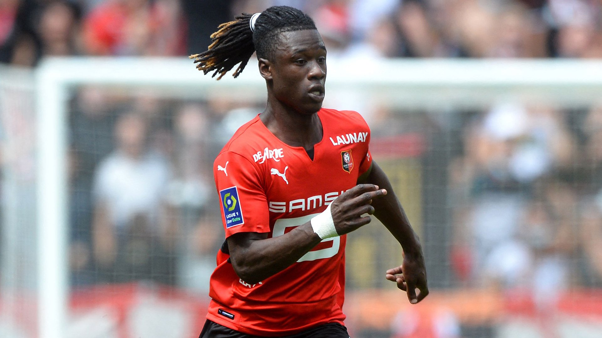 Download Stade Rennais F.C. Eduardo Camavinga Sports HD Wallpaper