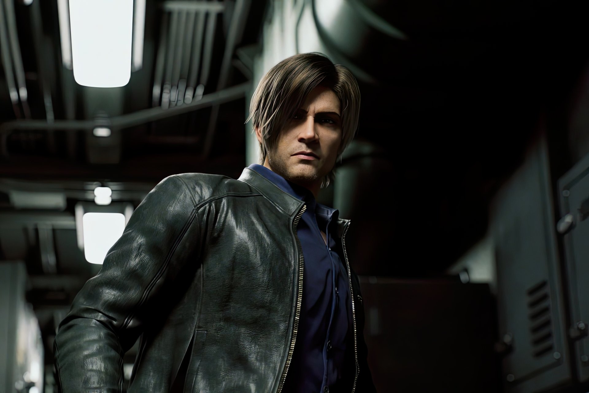 Resident Evil Infinite Darkness Leon Kennedy Hd Wallpaper 