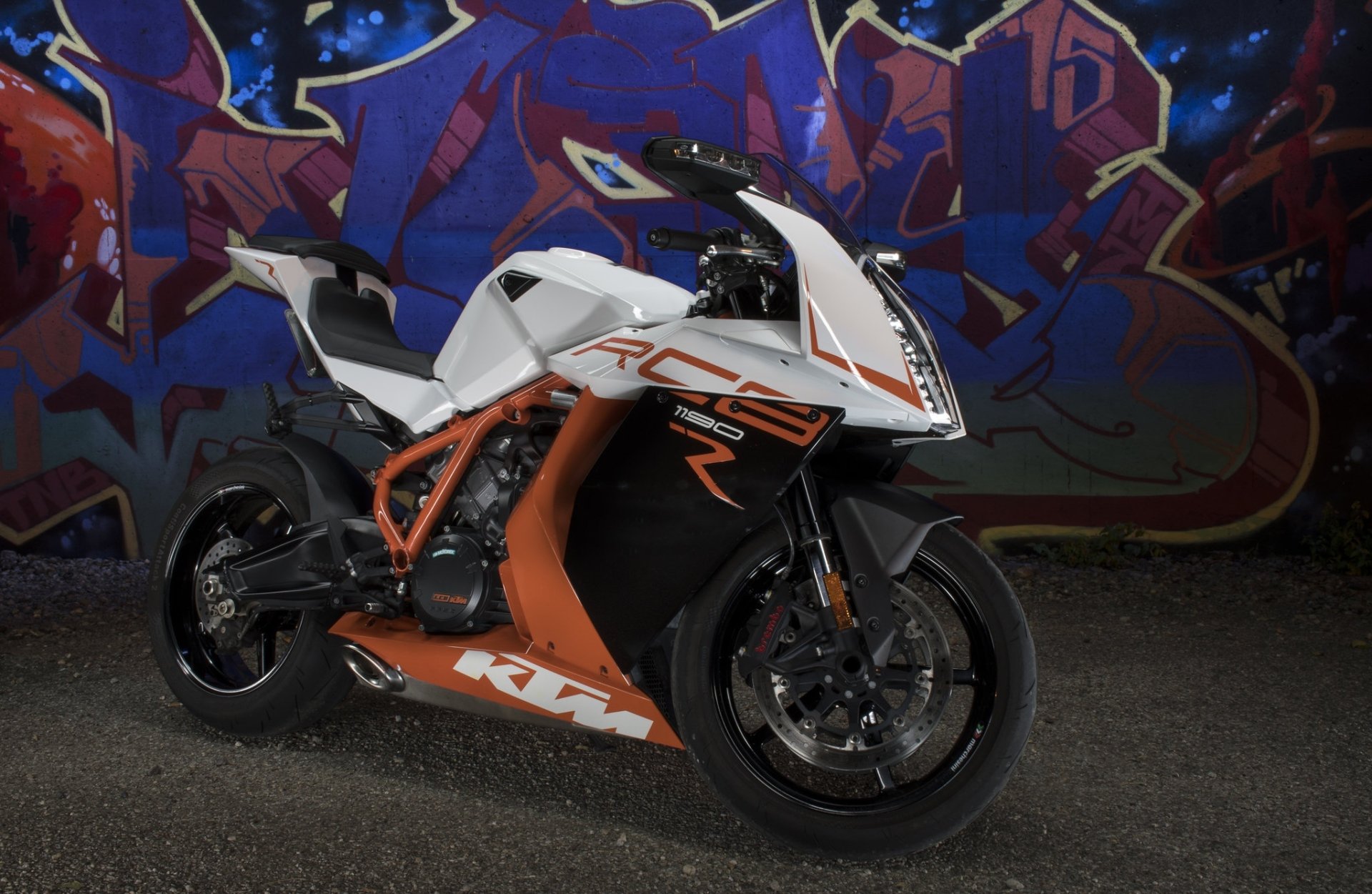 Download Motorcycle KTM 1190 RC8 Vehicle KTM HD Wallpaper