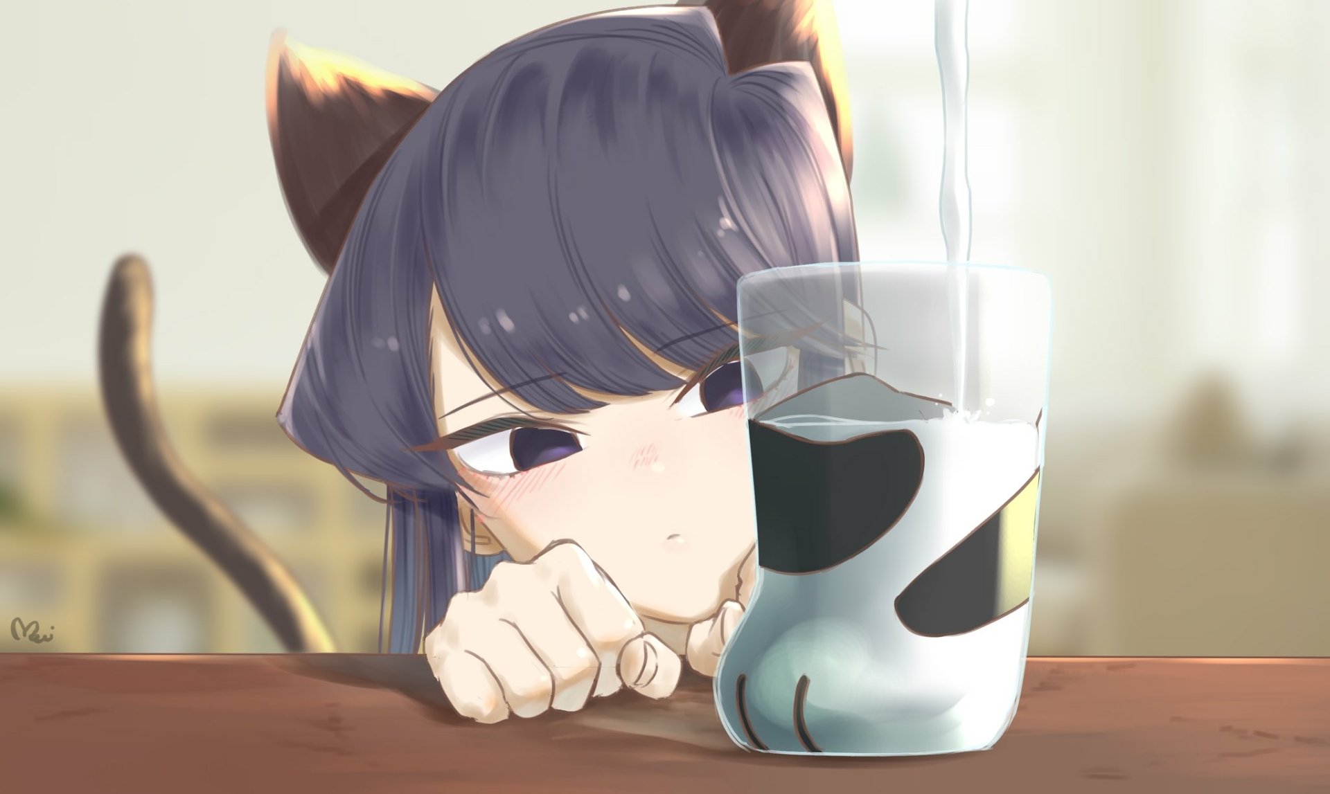 Download Komi Shouko Anime Komi Can't Communicate HD Wallpaper