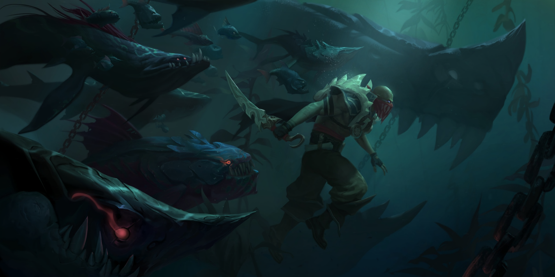 Download Pyke (League Of Legends) Video Game Legends Of Runeterra HD Wallpaper