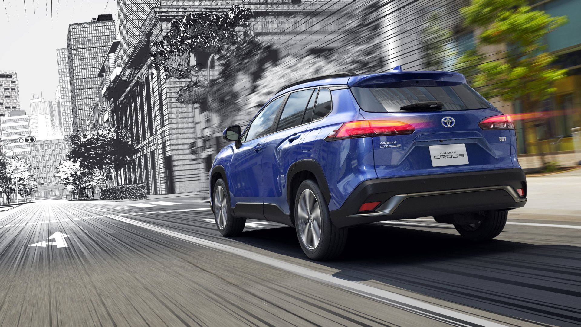 Download SUV Toyota Corolla Cross Hybrid Vehicle Toyota Corolla Cross 4k Ultra HD Wallpaper