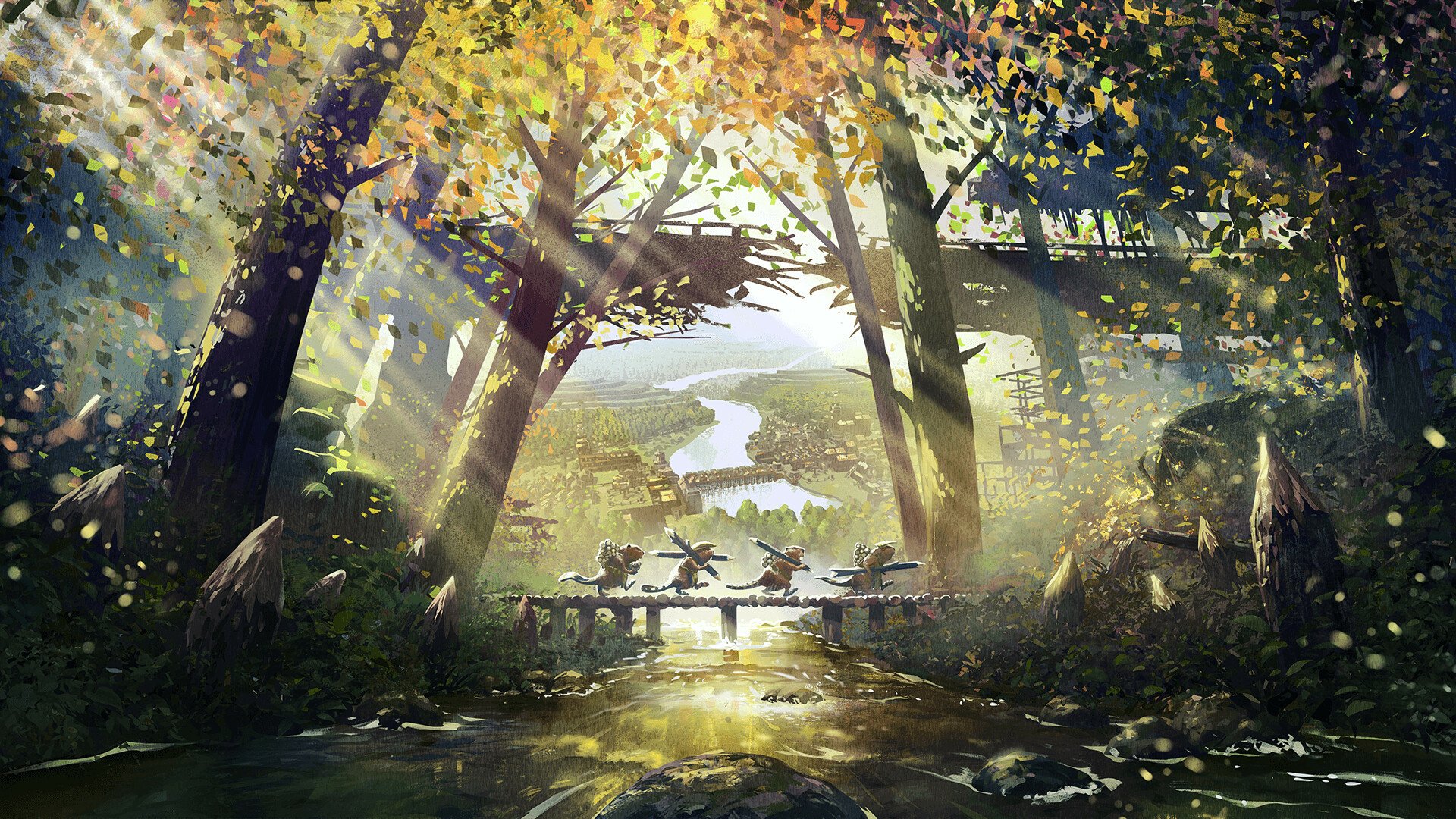 Download Video Game Timberborn HD Wallpaper by Jakub Mathia