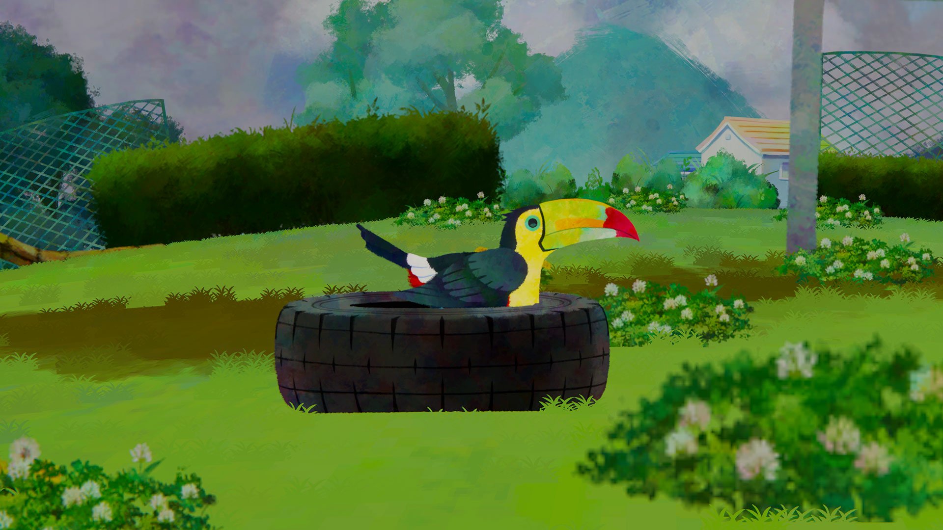 Download Video Game Sumire HD Wallpaper