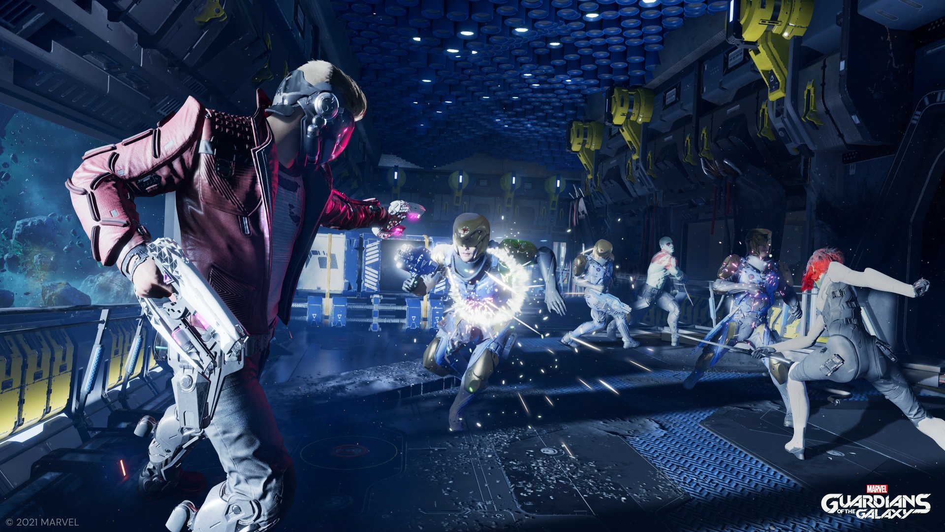 Download Star Lord Video Game Marvel's Guardians Of The Galaxy 4k Ultra HD Wallpaper