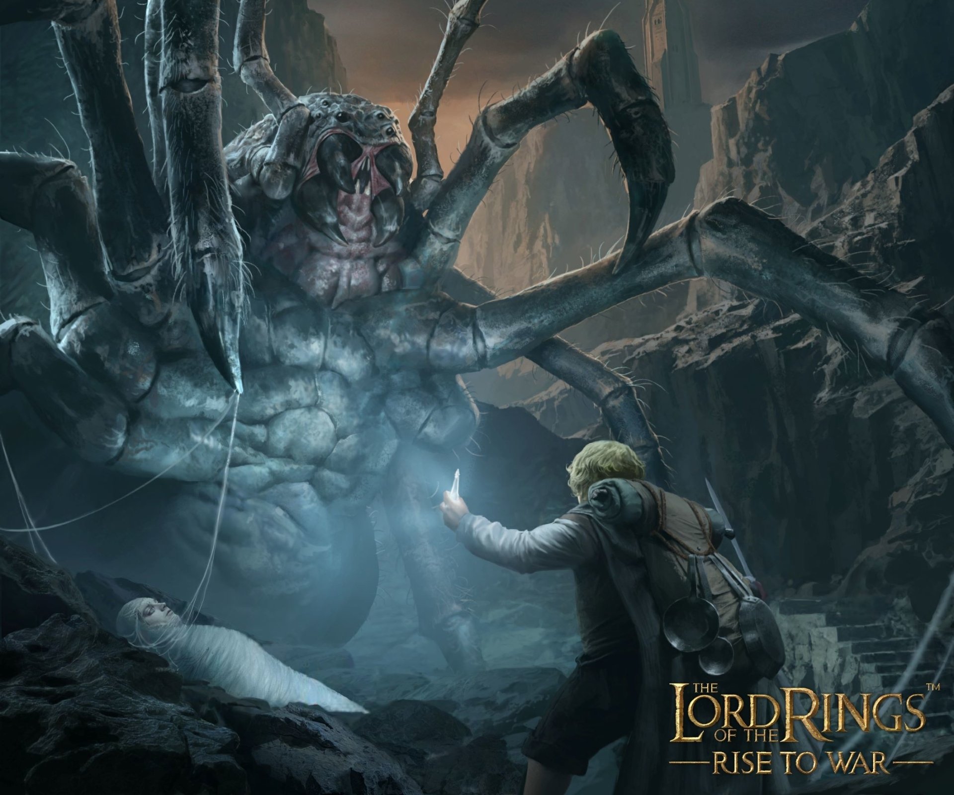 Download Video Game The Lord Of The Rings: Rise To War HD Wallpaper