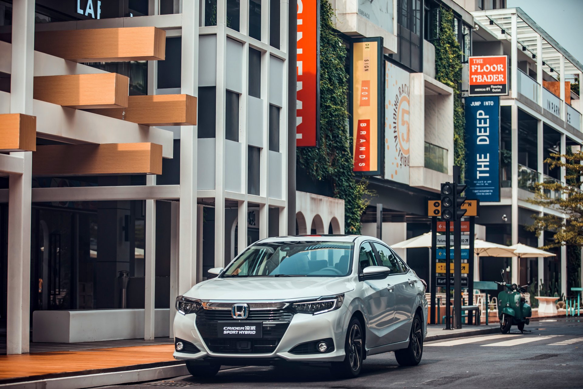 Download Compact Car Vehicle Honda Crider Sport Hybrid 4k Ultra HD Wallpaper