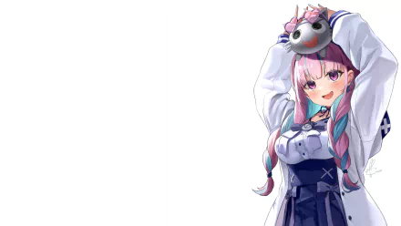  Minato Aqua &amp; Neko by 岐兎こるた
