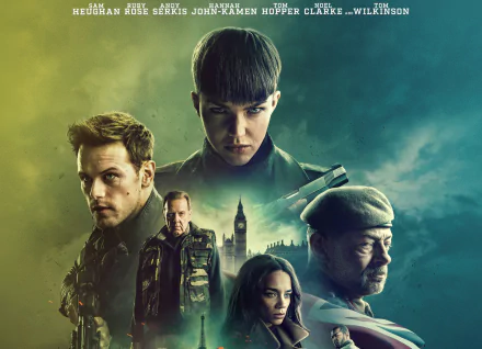 Tom Wilkinson Hannah John-Kamen Ruby Rose Sam Heughan movie SAS: Red Notice HD Desktop Wallpaper | Background Image