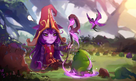 Lulu (League Of Legends) video game League Of Legends HD Desktop Wallpaper | Background Image