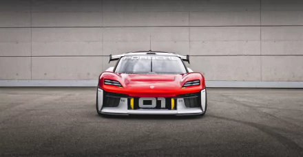 electric car race car vehicle Porsche Mission R HD Desktop Wallpaper | Background Image