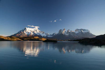 lake nature Torres del Paine HD Desktop Wallpaper | Background Image