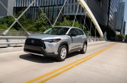 SUV Toyota Corolla Cross L vehicle Toyota Corolla Cross HD Desktop Wallpaper | Background Image