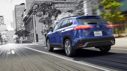 SUV Toyota Corolla Cross Hybrid vehicle Toyota Corolla Cross HD Desktop Wallpaper | Background Image