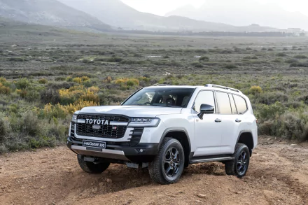 white car SUV vehicle Toyota Land Cruiser GR-S HD Desktop Wallpaper | Background Image