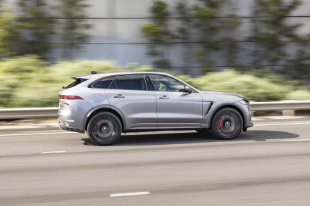 SUV vehicle Jaguar F-Pace SVR HD Desktop Wallpaper | Background Image