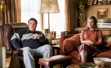 Mary Cooper Zoe Perry George Cooper Lance Barber TV Show Young Sheldon HD Desktop Wallpaper | Background Image