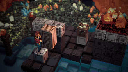 video game Bonfire Peaks HD Desktop Wallpaper | Background Image