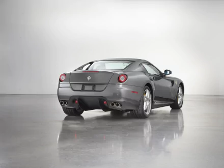 silver car supercar vehicle Ferrari 599 GTB Fiorano HD Desktop Wallpaper | Background Image