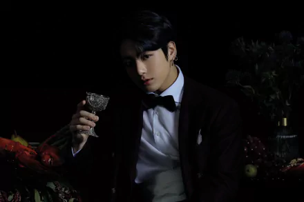 K-pop singer Jungkook (Singer) music BTS HD Desktop Wallpaper | Background Image