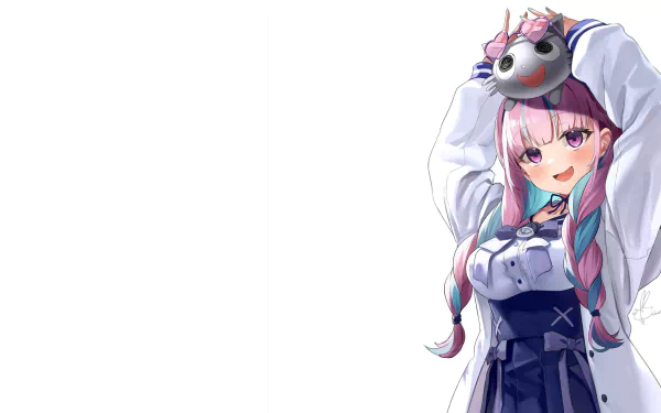  Minato Aqua &amp; Neko by 岐兎こるた