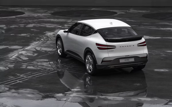 SUV vehicle Genesis GV60 HD Desktop Wallpaper | Background Image