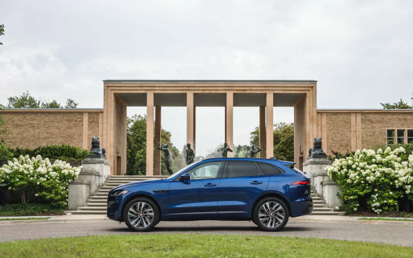  2021 Blue Jaguar F-Pace P400 AWD R-Dynamic