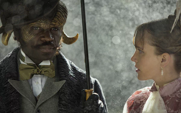 Agreus Astrayon Imogen Spurnrose David Gyasi Tamzin Merchant TV Show Carnival Row HD Desktop Wallpaper | Background Image