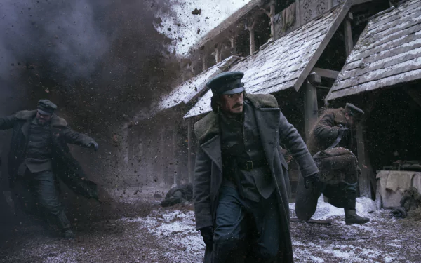 Rycroft Philostrate Orlando Bloom TV Show Carnival Row HD Desktop Wallpaper | Background Image