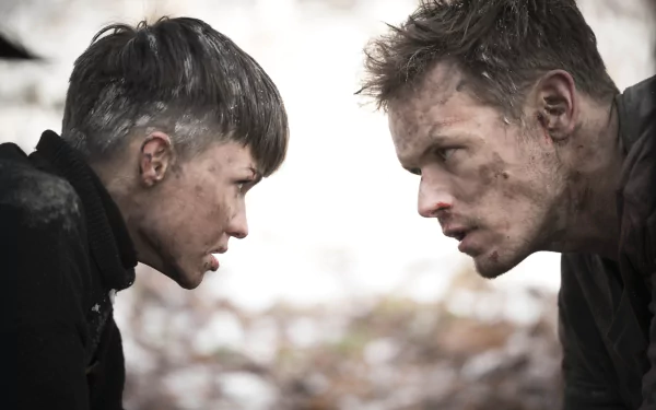 Ruby Rose Sam Heughan movie SAS: Red Notice HD Desktop Wallpaper | Background Image