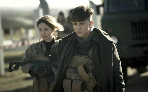 Jing Lusi Ruby Rose movie SAS: Red Notice HD Desktop Wallpaper | Background Image