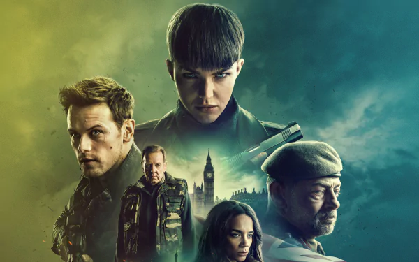 Tom Wilkinson Hannah John-Kamen Ruby Rose Sam Heughan movie SAS: Red Notice HD Desktop Wallpaper | Background Image