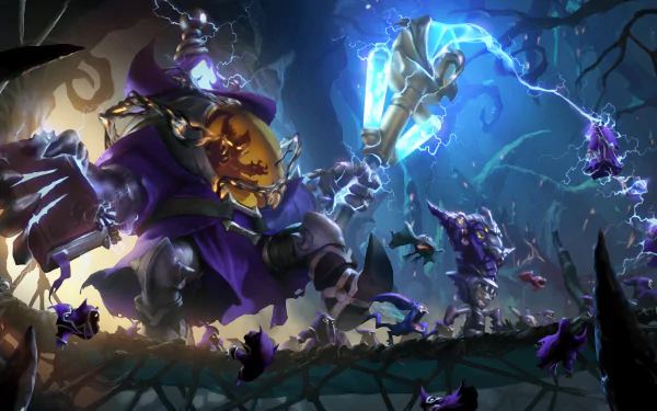 Veigar (League Of Legends) video game Legends of Runeterra HD Desktop Wallpaper | Background Image