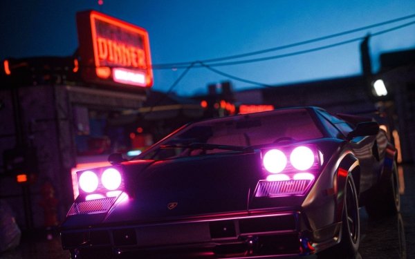 Vehicles Lamborghini Countach Lamborghini HD Wallpaper | Background Image