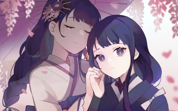 Baal Raiden Shogun (Genshin Impact) Raiden Makoto video game Genshin Impact HD Desktop Wallpaper | Background Image