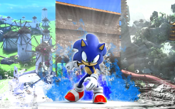  Windmil Isle (Day) - Sonic Unleashed