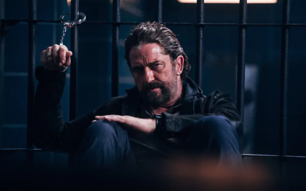 Gerard Butler movie Copshop HD Desktop Wallpaper | Background Image