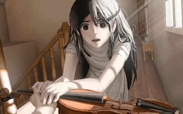 Video Game OMORI Violin Mari HD Wallpaper | Background Image