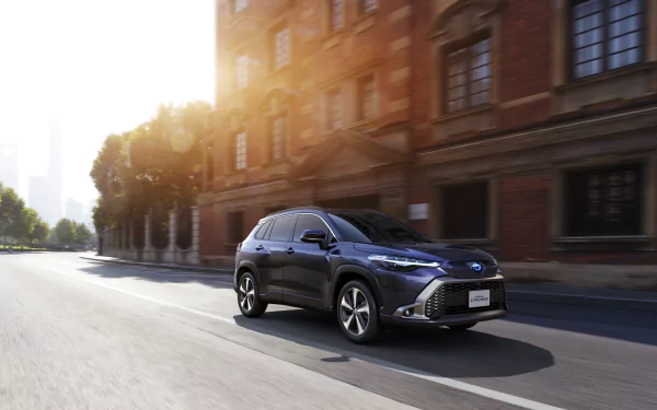 SUV Toyota Corolla Cross Hybrid vehicle Toyota Corolla Cross HD Desktop Wallpaper | Background Image