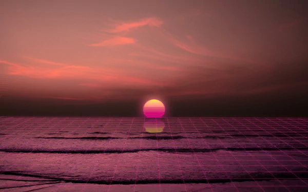 artistic retrowave HD Desktop Wallpaper | Background Image