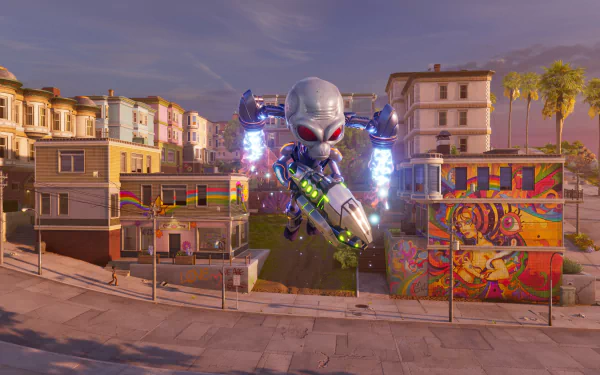 video game Destroy All Humans! 2: Reprobed HD Desktop Wallpaper | Background Image