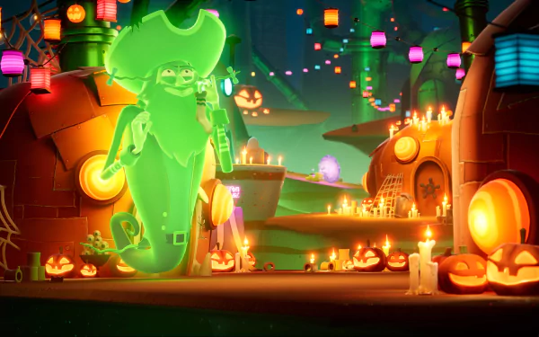 video game SpongeBob SquarePants: The Cosmic Shake HD Desktop Wallpaper | Background Image