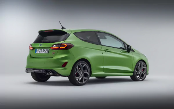 green car vehicle Ford Fiesta ST HD Desktop Wallpaper | Background Image