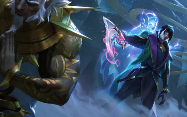 Aphelios (League Of Legends) video game Legends of Runeterra HD Desktop Wallpaper | Background Image