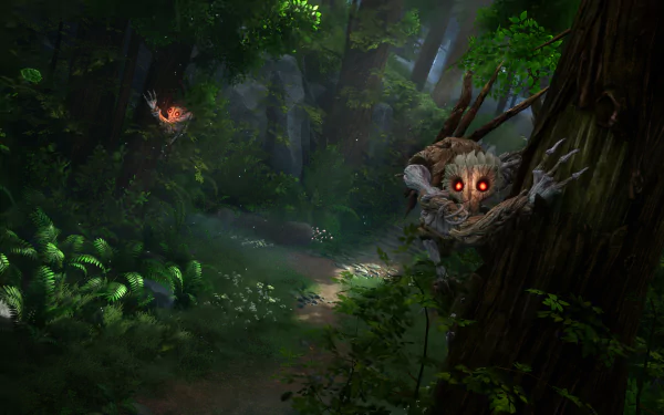 video game Kena: Bridge of Spirits HD Desktop Wallpaper | Background Image