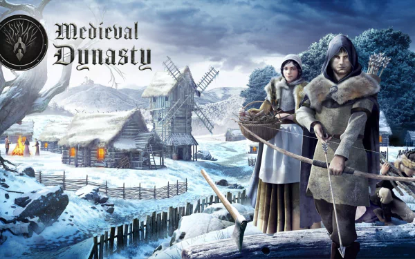 video game Medieval Dynasty HD Desktop Wallpaper | Background Image